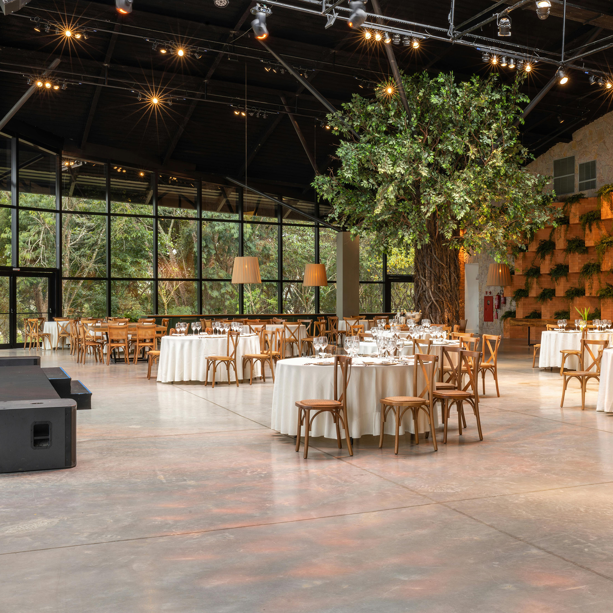 Pop up event space for party or wedding