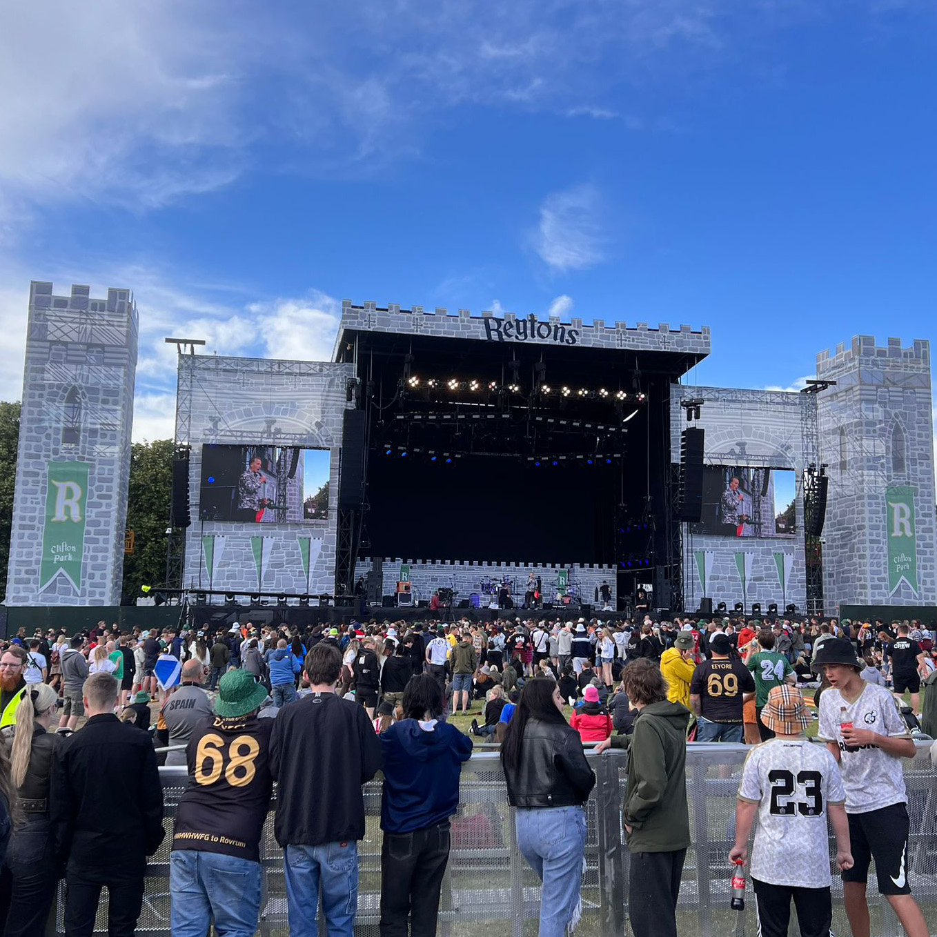 Live Music Scaffold Staging