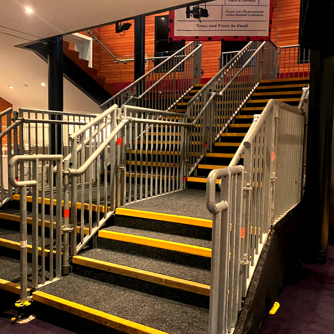 Event staircase ramp structure exhibition party