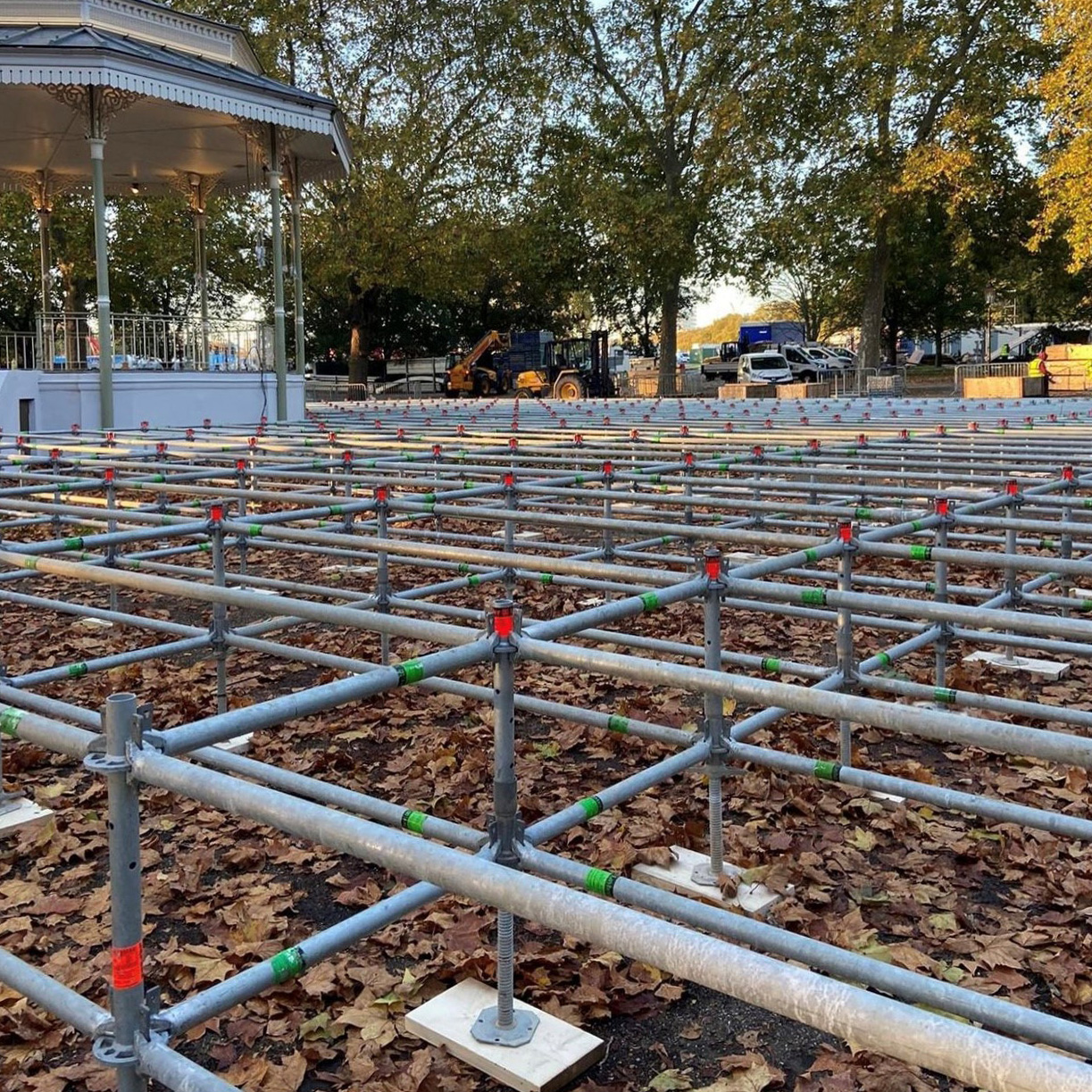 Scaffold support for event structure