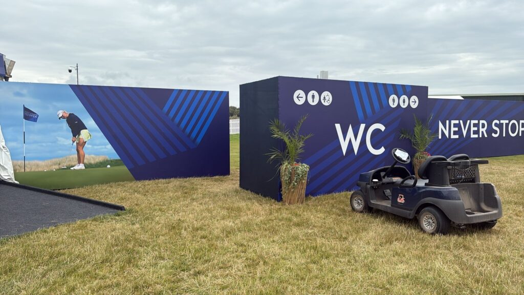 Structures for AIG Womens Open